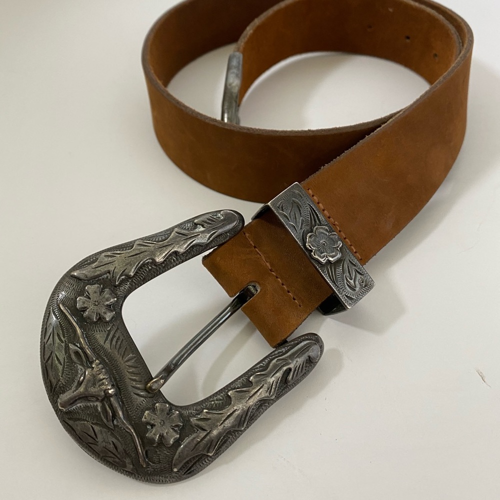 Polo Ralph Lauren Western Style Leather Belt |  28